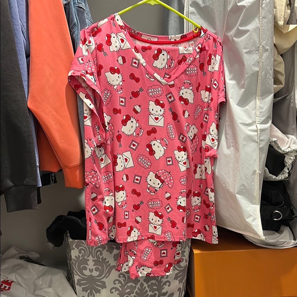 Hello Kitty Pink Pajamas